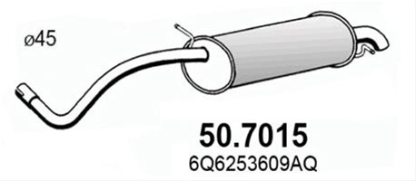 Toba Esapament Finala Asso Seat 50.7015