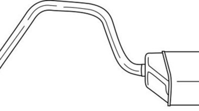 Toba esapament finala FORD MONDEO III (B5Y) (2000 - 2007) QWP WEX8615 piesa NOUA