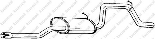 Toba esapament finala OPEL AGILA (A) (H00) (2000 - 2007) BOSAL 281-519 piesa NOUA