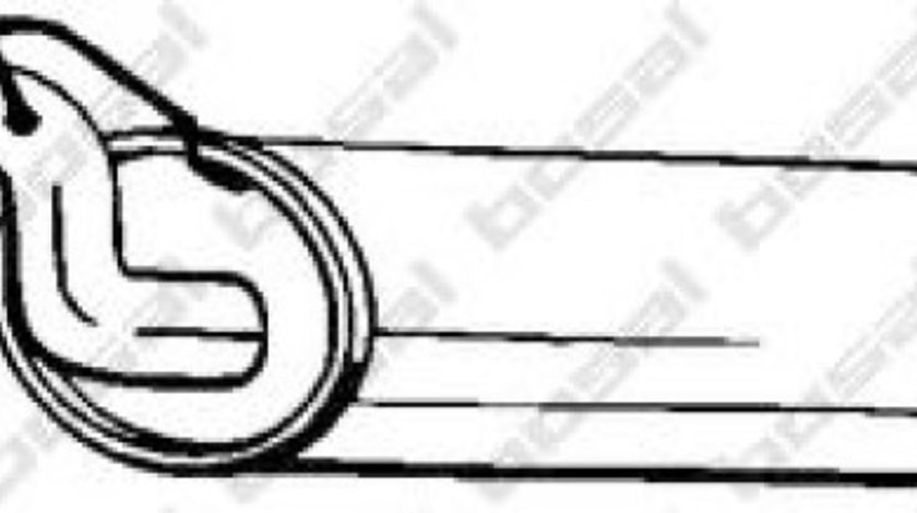 Toba esapament finala SKODA OCTAVIA I Combi (1U5) (1998 - 2010) BOSAL 281-227 piesa NOUA