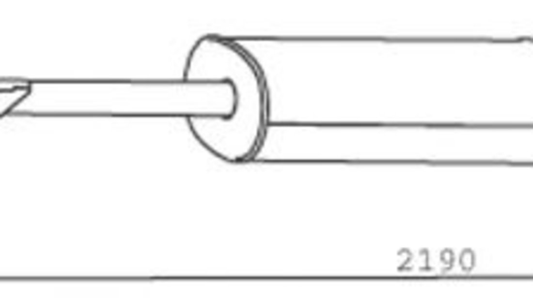 Toba esapament intermediara MERCEDES SPRINTER 2-t caroserie (901, 902) (1995 - 2006) DINEX 56330 piesa NOUA