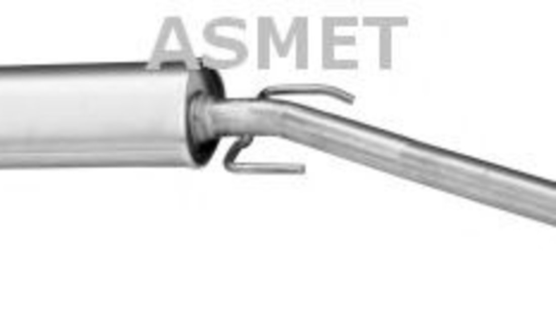 Toba esapament intermediara OPEL ASTRA G Combi (F35) (1998 - 2009) ASMET 05.158 piesa NOUA