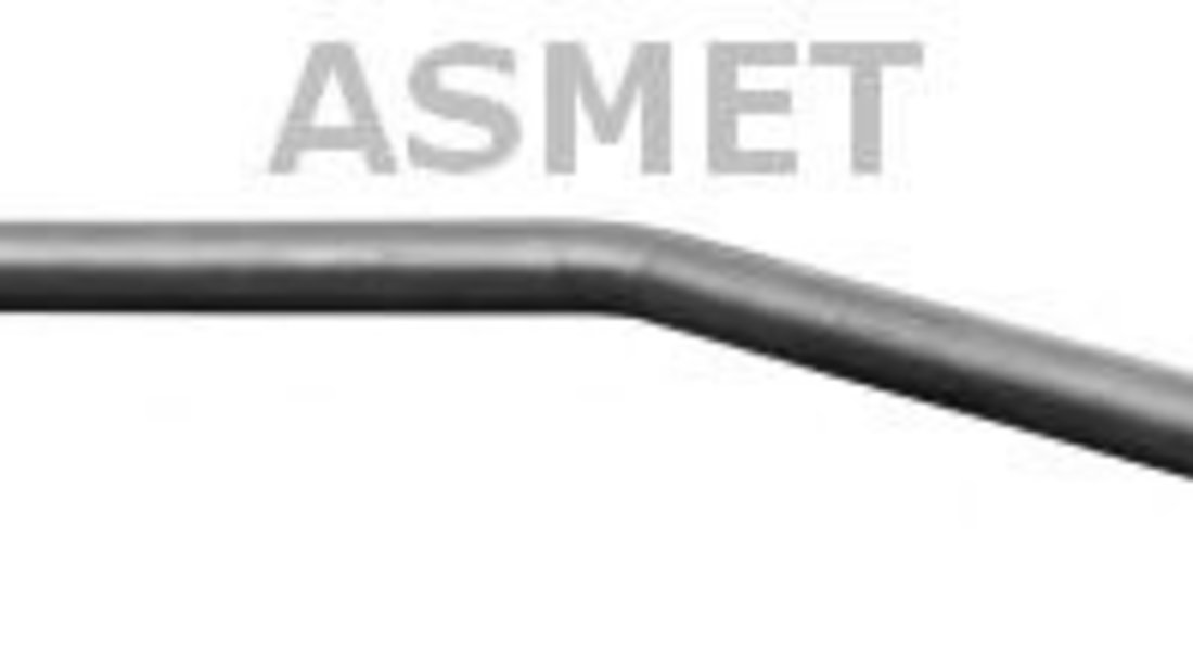 Toba esapament intermediara OPEL ASTRA G Hatchback (F48, F08) (1998 - 2009) ASMET 05.141 piesa NOUA