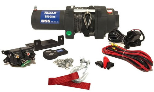 Troliu Atv Husar Winch 1.5CP, 12V, 1361Kg, 12M BSTS3000LBS12V-S