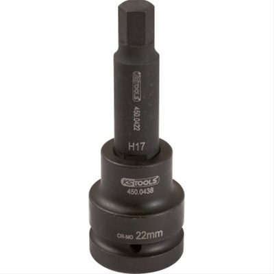 Tubulara De Impact 3/4 Cu Bit Hexagonal 19mm Ks Tools 450.0462