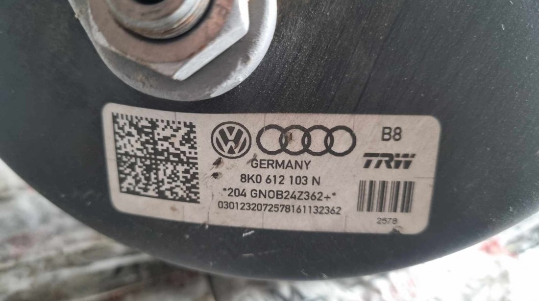 Tulumba frana 8K0612103N Audi A4 B8 Sedan 2.0 TFSI Flexible fuel quattro 180 cai