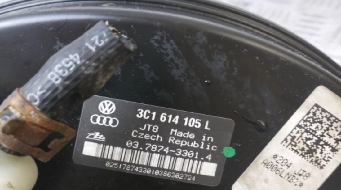 Tulumba servofrână cu pompa cod 3c1614105l 3c1614105l Volkswagen VW Passat B6 [2005 - 2010]