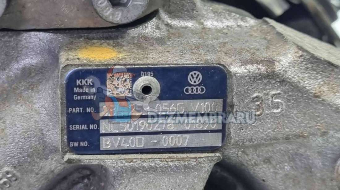 Turbina Audi A3 Sportback (8PA) [Fabr 2004-2013] 03L253056G 2.0 TDI CFFB 103KW / 140CP