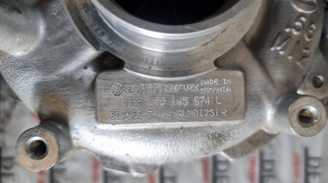 Turbina Audi Q5 8R 3.0 TDI 245 cai motor CDUD cod piesa : 059145874L