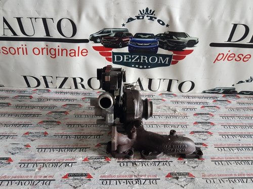 Turbina stanga Peugeot 607 2.7HDi bi-turbo 204cp UHZ 4u3q-6k682-bl