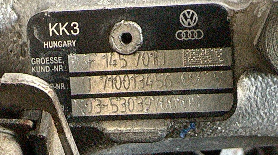 Turbina VW Eos (1F7) 2.0 TFSI 200 cai cod: 06F145701D