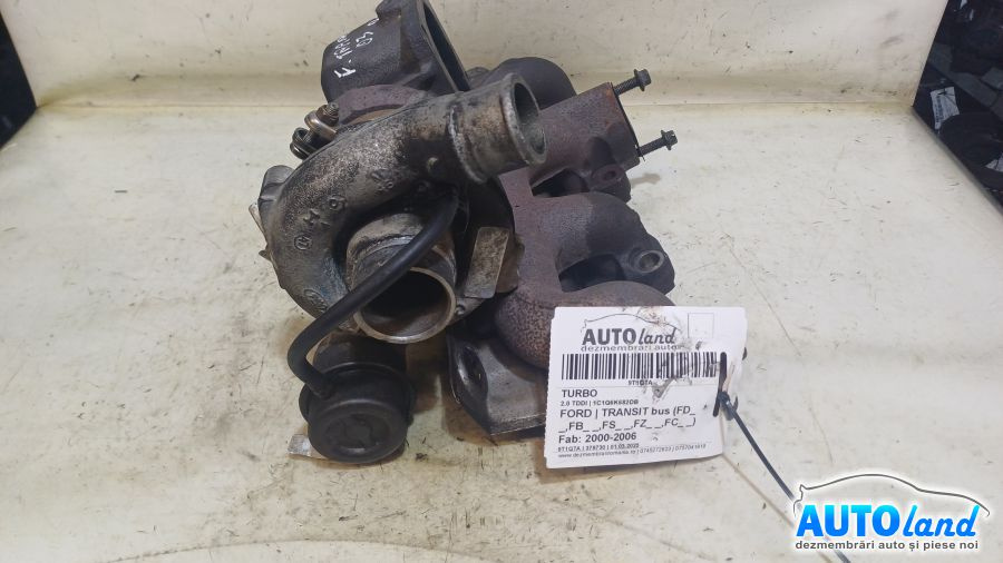 Turbo 1c1q6k682db 2.0 TDDI Ford TRANSIT bus FD ,FB ,FS ,FZ ,FC 2000-2006