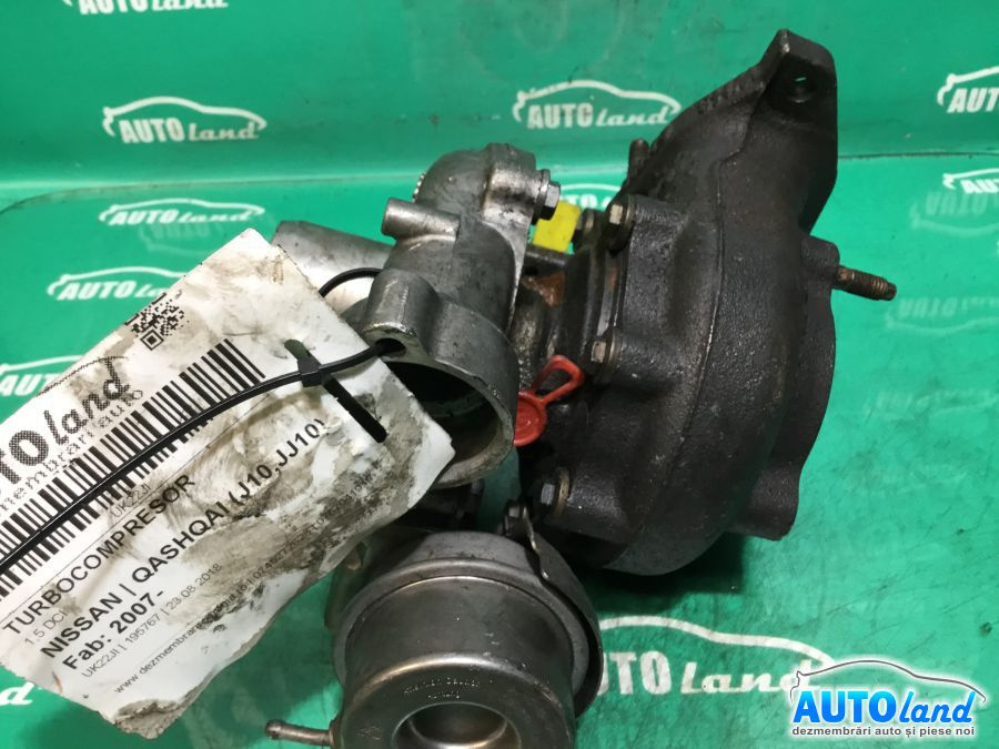 Turbo 54431014763 1,5 DCI Nissan QASHQAI J10,JJ10 2007