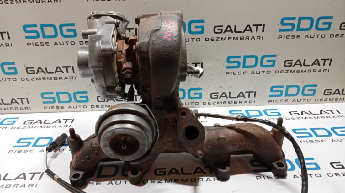 Turbo Turbina Turbosuflanta Audi A4 B6 2.0 TDI BPW 2001 - 2005 Cod 038145702J [M5937]