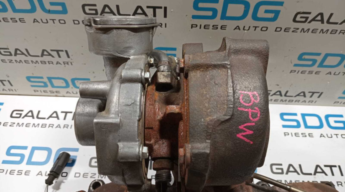 Turbo Turbina Turbosuflanta Audi A4 B7 1.9 TDI BPW 2004 - 2008 Cod 038145702J [M5937]