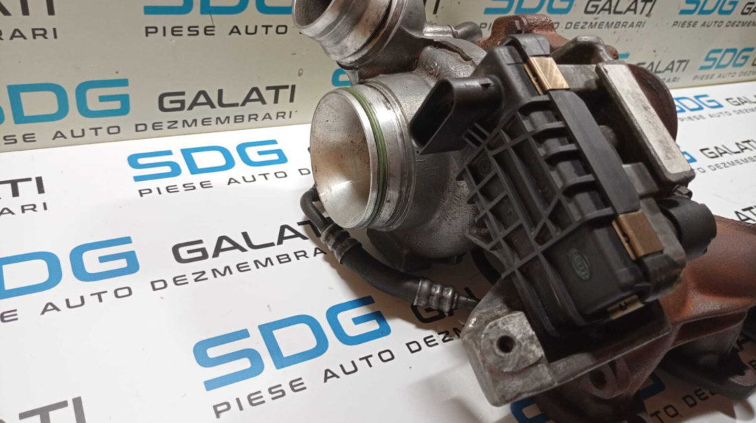 Turbo Turbina Turbosuflanta BMW Seria 5 E60 E61 2.0 D 2003 - 2010 Cod 780059402 [M6360]