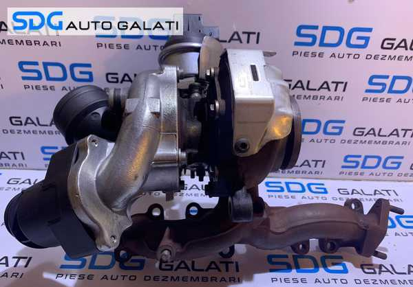 Turbo Turbina Turbosuflanta cu Actuator VW Golf 6 2.0 TDI CBAA CBAB CBDA CBDB CBDC 2008 - 2014 Cod 03L253016F