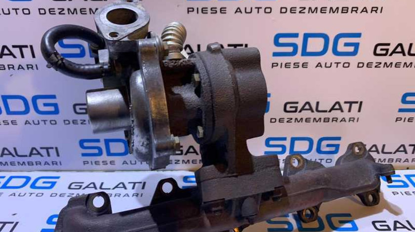 Turbo Turbina Turbosuflanta Fiat 500 1.3 JTD Multijet 75CP 2007 - 2014 Cod 73501343 710017108 54359700005