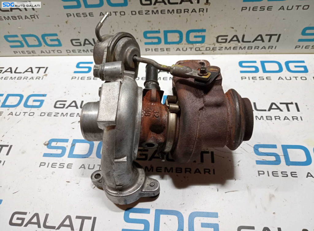 Turbo Turbina Turbosuflanta Ford Fiesta 6 1.6 TDCI 2008 - 2018 Cod 9685293080 025S2-06T4 49173-07608 [M7138]