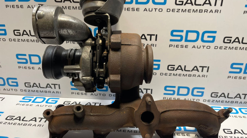 Turbo Turbina Turbosuflanta Skoda Superb 2 1.9 TDI BXE 2008 - 2015 Cod 03G253014F