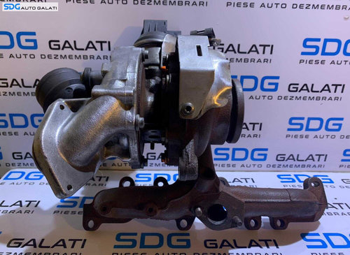 Turbo Turbina Turbosuflanta Skoda Superb 2 2.0 TDI CFFB CLJA 2008 - 2013 Cod 03L253056T [X3571]