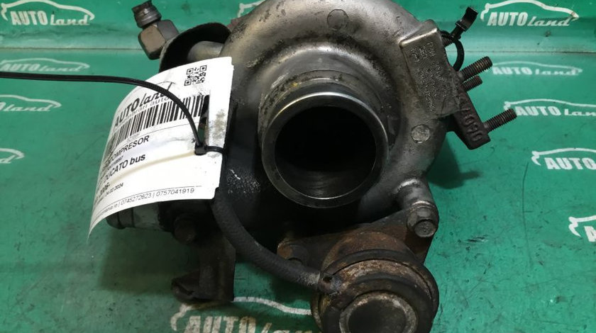 Turbocompresor turbina 504110897 3.0 Diesel Fiat DUCATO bus 2006