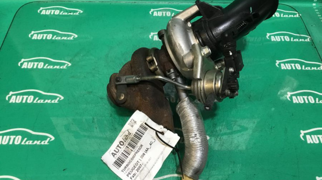 Turbocompresor turbina 9673283680 1.6 HDI Peugeot 308 4A ,4C 2007