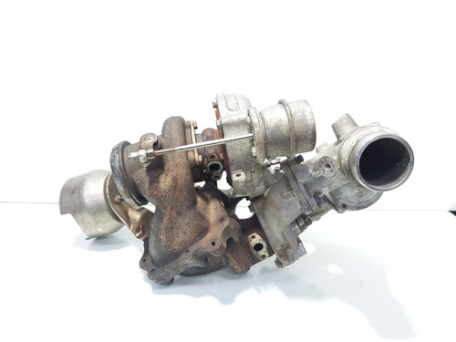 Turbosuflanta biturbo, cod A6510902880, A6510905780, Mercedes Clasa C T-Model (S204) 2.2 CDI, OM6519...