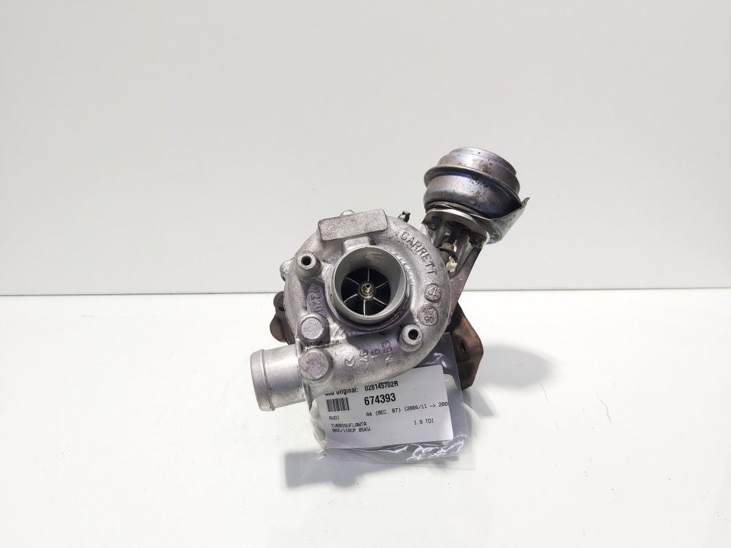 Turbosuflanta, cod 028145702R, Audi A4 Avant (8ED, B7), 1.9 TDI, BKE (idi:674393)