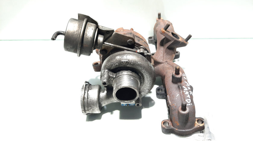 Turbosuflanta, cod 038253016N, Vw Golf 4 (1J1) 1.9 TDI, ATD (id:445051)