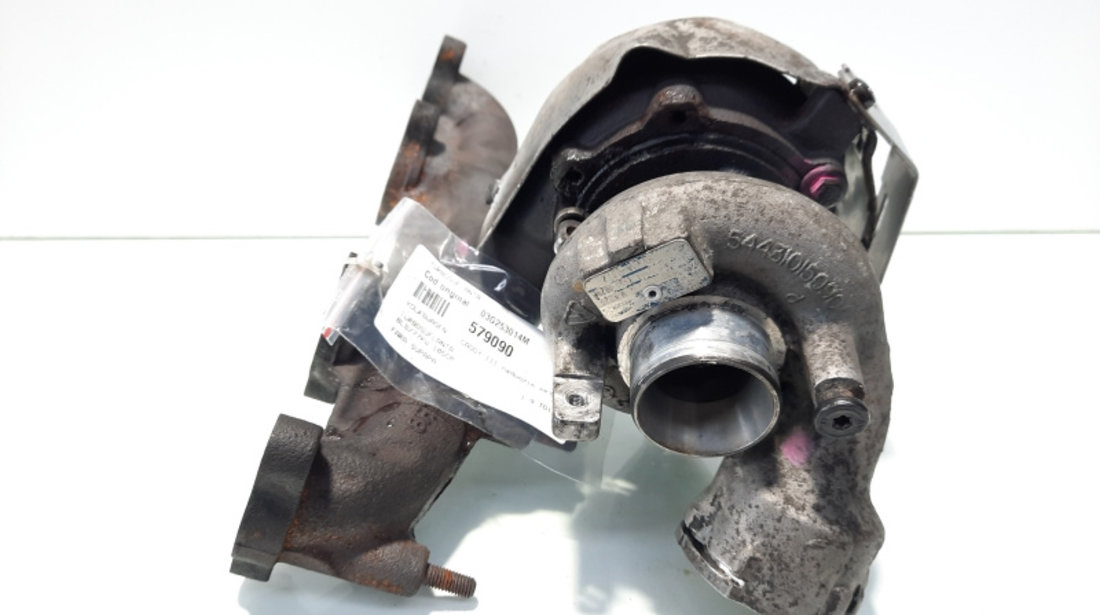 Turbosuflanta, cod 03G253014M, Audi A3 (8P1), 1.9 TDI, BLS (pr:560087)