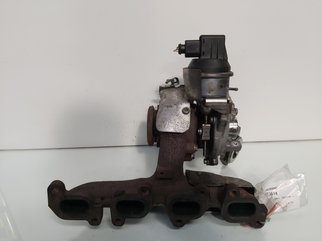 Turbosuflanta, cod 03L253056T, Vw Eos (1F7, 1F8), 2.0 TDI, CFF (idi:663614)