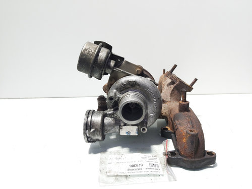 Turbosuflanta KKK, cod 038253016N, Vw Golf 4 (1J1) 1.9 TDI, ATD (id:110747)