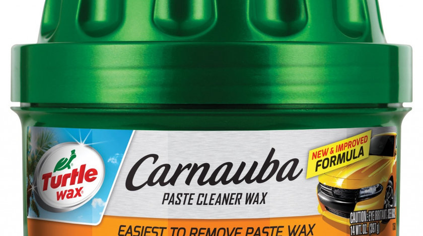 Turtle Wax Ceara Solida Carnauba Paste Cleaner Wax 397G AMT70-188