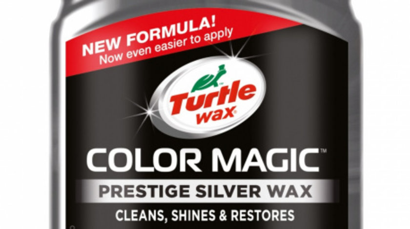 Turtle Wax Color Magic Prestige Silver Wax Polish Argintiu New Formula 500ML TW FG52710