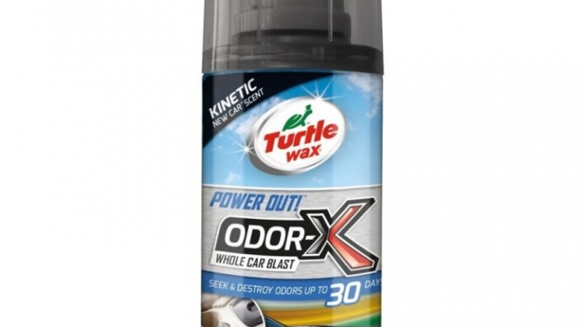 Turtle Wax Odorizant Interior Power Out Odor-X Whole Car Blast New Car 100ML FG53047