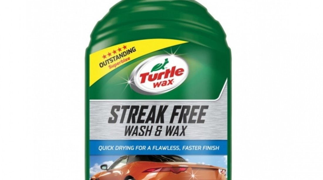 Turtle Wax Sampon Auto Si Ceara Streak Free Wash & Wax 1L FG51797