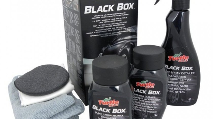 Turtle Wax Set Polish Black Box 6 Piese