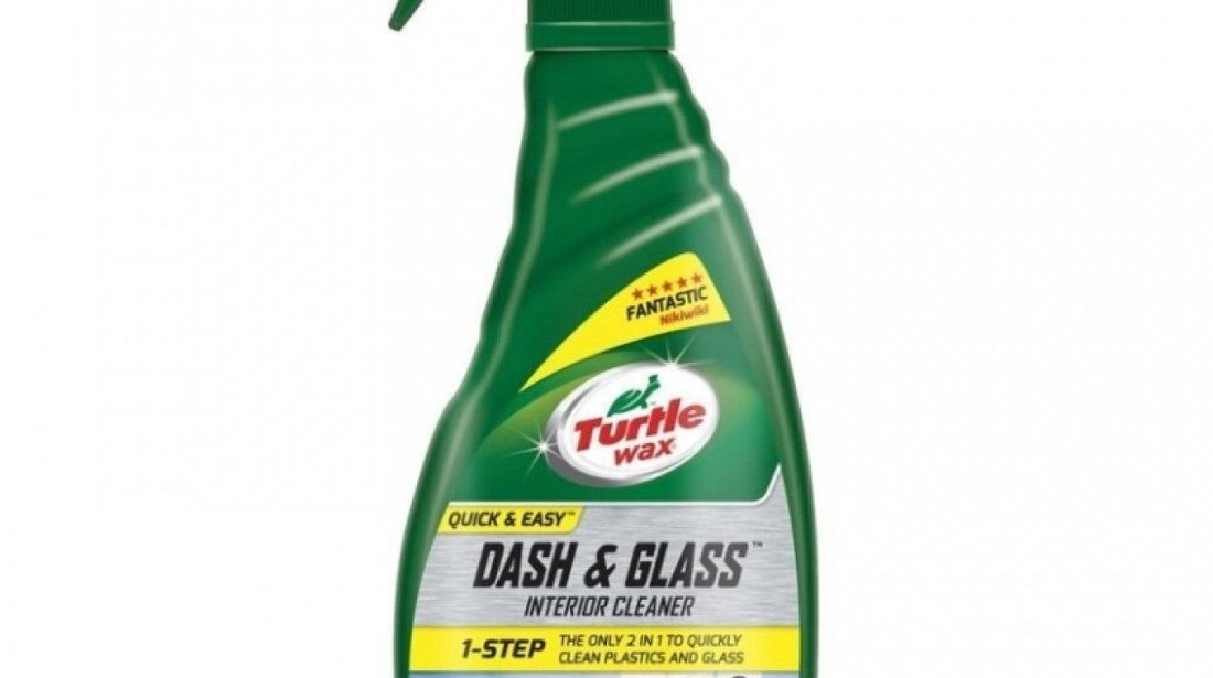 Turtle Wax Solutie Curatat Bord Si Geauri Dash And Glass Interior Cleaner 500ML FG52803