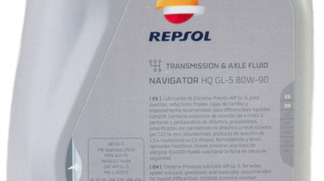 Ulei Diferential Repsol Navigatie HQ GL-5 80W-90 1L RPP4005LHA