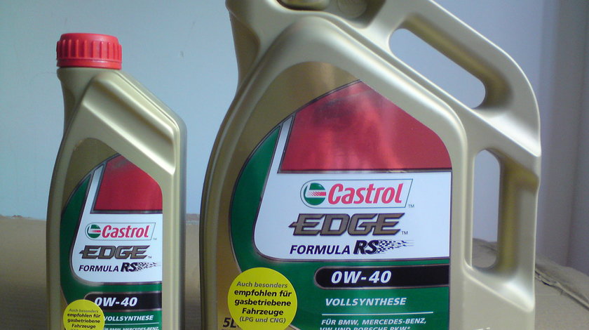 Ulei Motor - Castrol Edge Formula RS 0w40 * Import Germania *