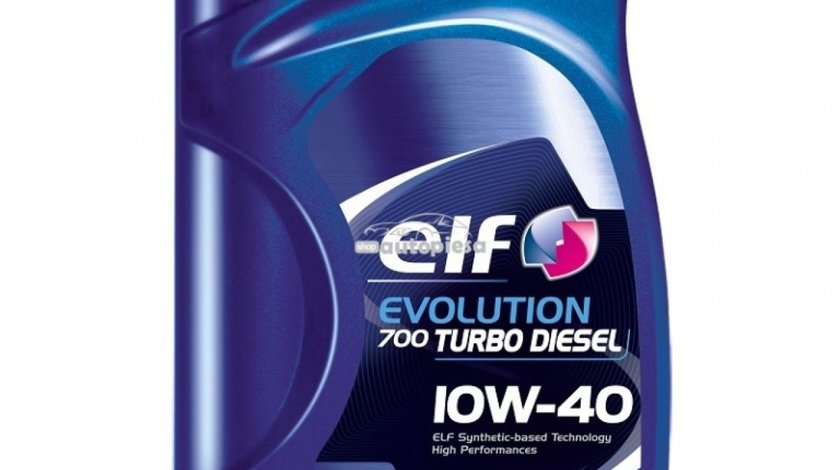 Ulei motor ELF Evolution 700 Turbo Diesel 10W40 1L 196117 piesa NOUA