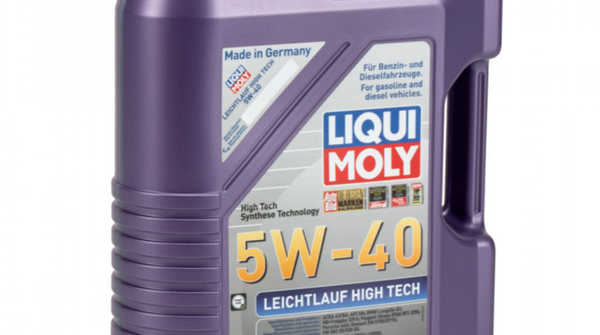 Ulei Motor Liqui Moly Leichtlauf High Tech 5W-40 5L 2328