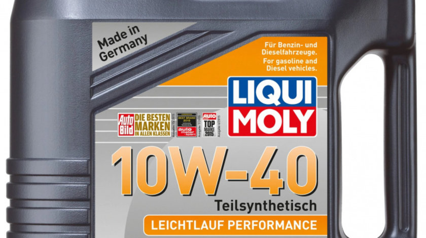 Ulei Motor Liqui Moly Leichtlauf Performance 10W-40 4L 8998