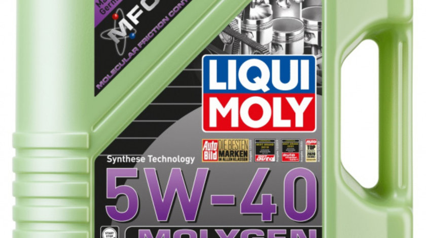 Ulei motor Liqui Moly Molygen 5W-40 5L 8536