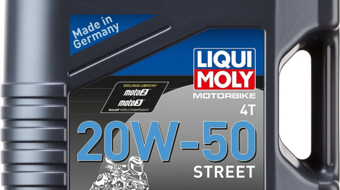 Ulei Motor Liqui Moly Motorbike 4T 20W-50 Street 4L 1696