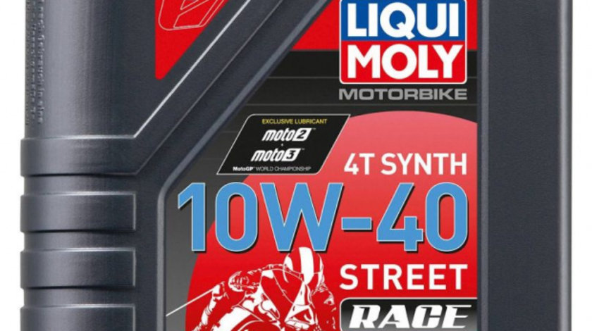 Ulei Motor Liqui Moly Motorbike 4T Synth 10W-40 Street Race 1L 20753