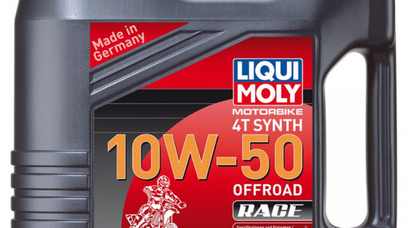 Ulei Motor Liqui Moly Motorbike 4T Synth 10W-50 Offroad Race 4L 3052