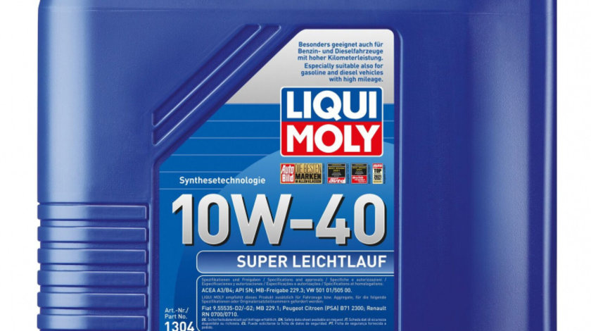 Ulei Motor Liqui Moly Super Leichtlauf 10W-40 20L 1304