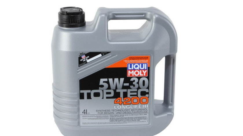 Ulei motor Liqui Moly Top Tec 4200 5W30 4L 3715 piesa NOUA